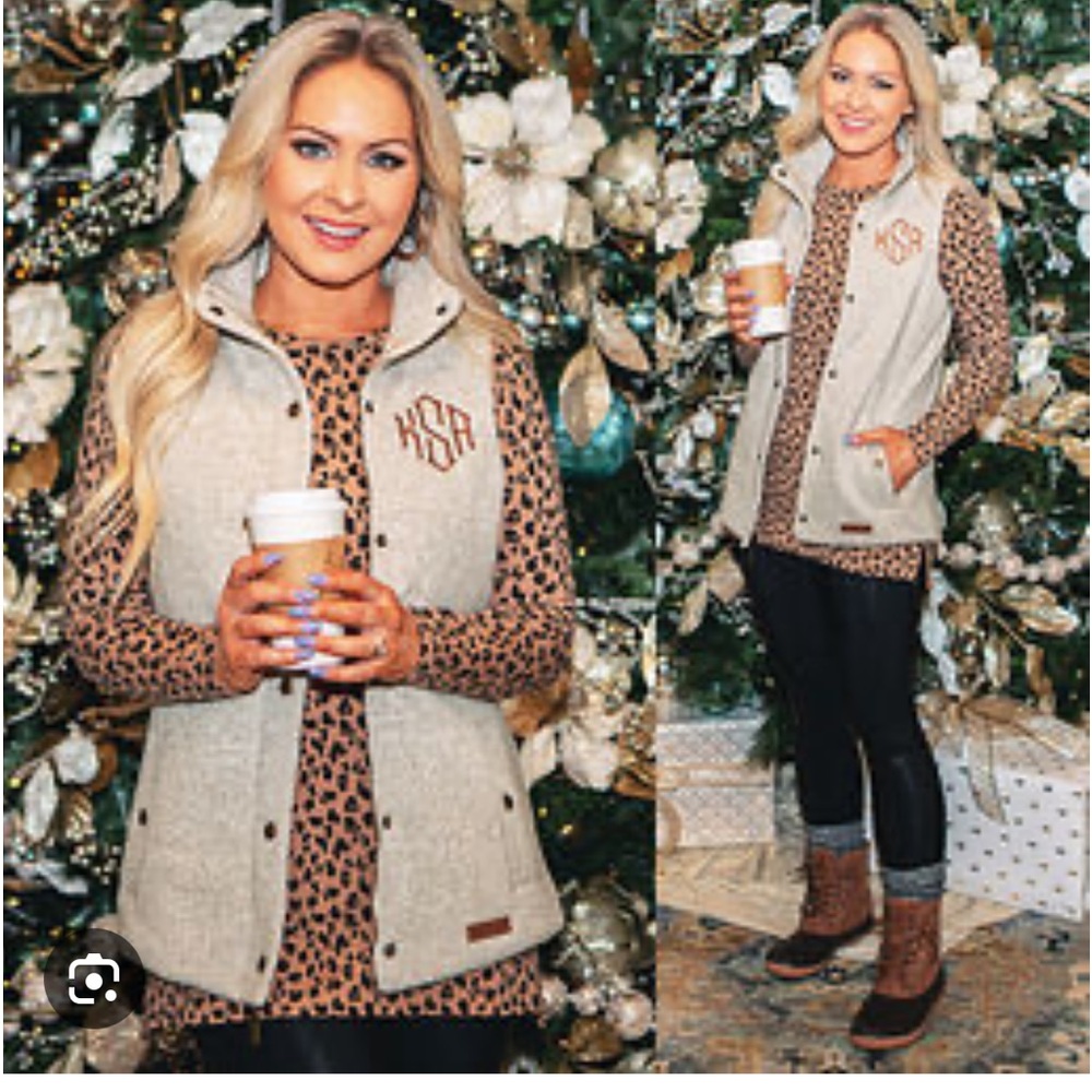 Blank heathered vest
